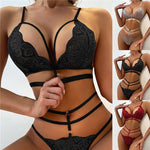 Conjunto de Lingerie de Renda