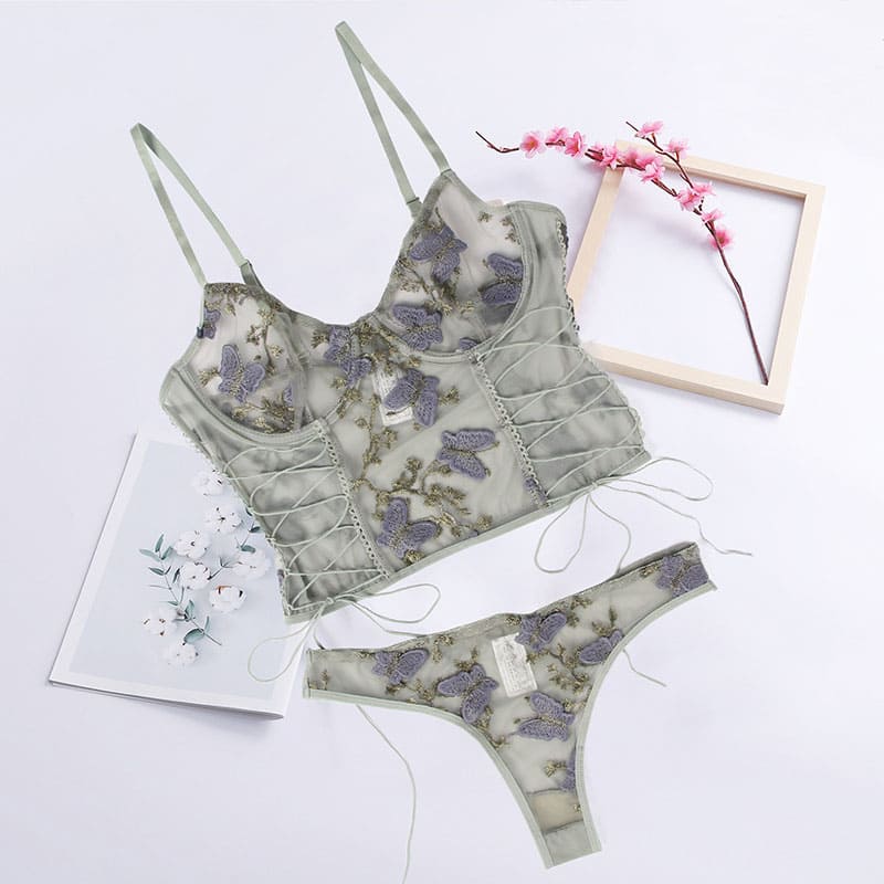 Conjunto de Lingerie Plus Size