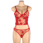 Conjunto de Lingerie Plus Size