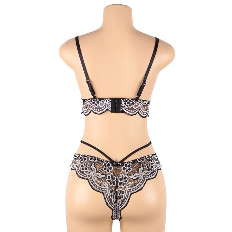 Conjunto de Lingerie Plus Size