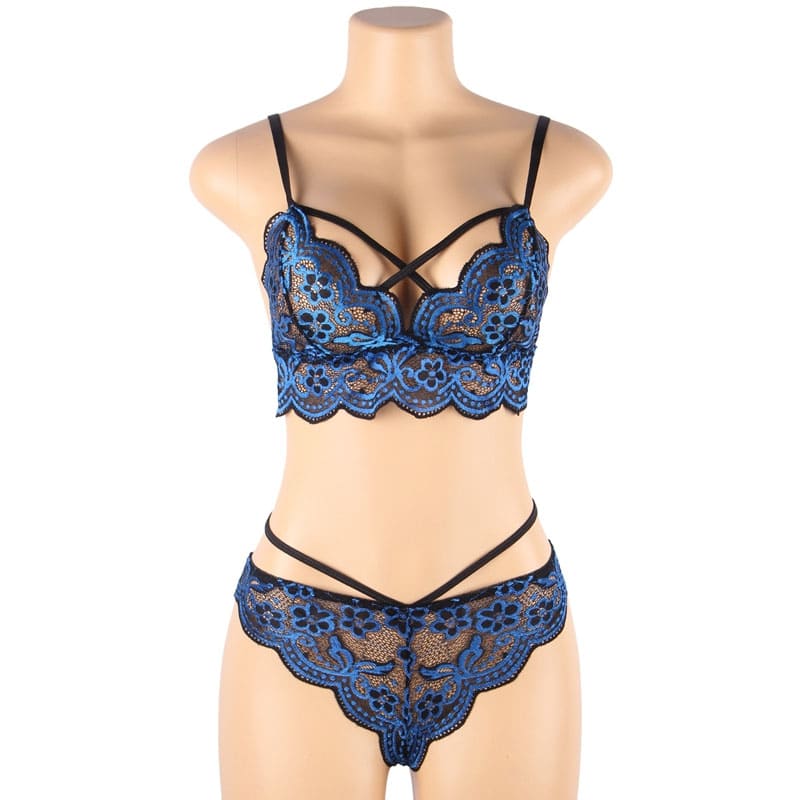 Conjunto de Lingerie Plus Size