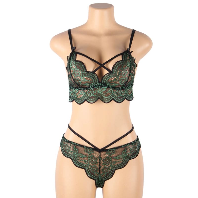 Conjunto de Lingerie Plus Size