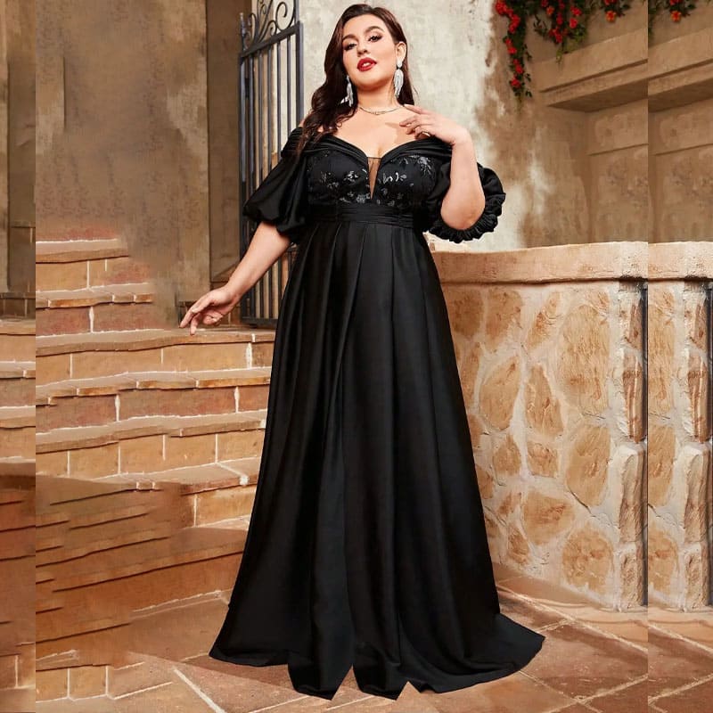 Vestido Longo Plus Size Jimena