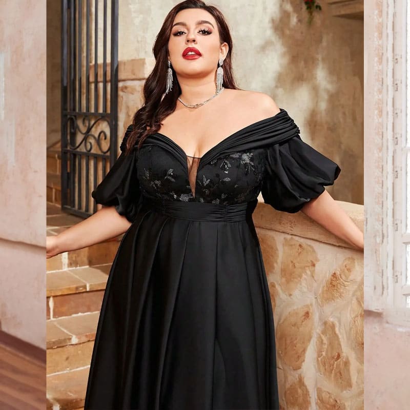 Vestido Longo Plus Size Jimena