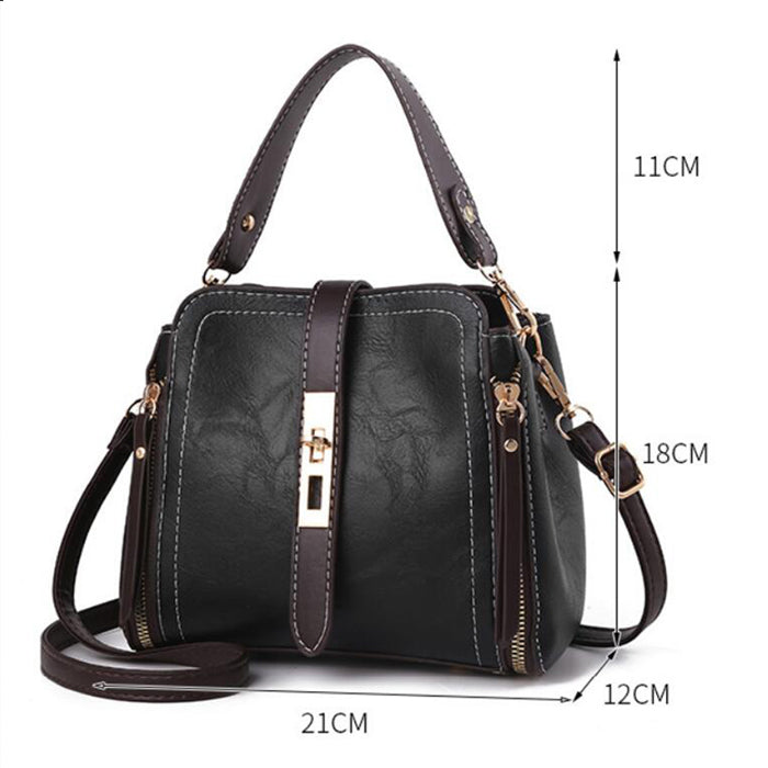 Bolsa Femininina Tranversal Fivela Lillian