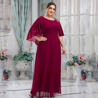 Vestido De Festa Plus Size Longo Amelie 