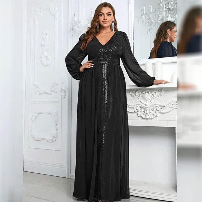 Vestido Longo Festa Plus Size Catarina