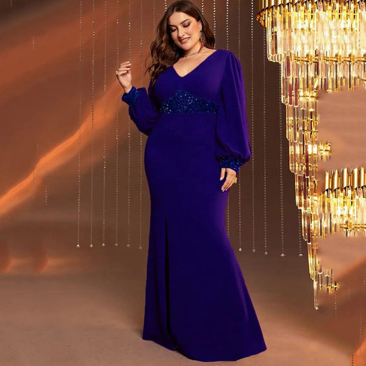 Vestido Longo Plus Size Pedraria Thais