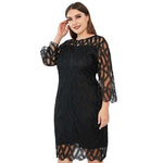 Vestido Midi De Festa Plus Size