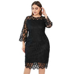 Vestido Midi De Festa Plus Size