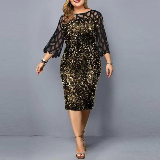 Vestido de festa Plus size