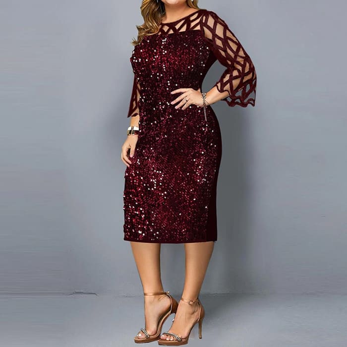 Vestido de festa Plus size