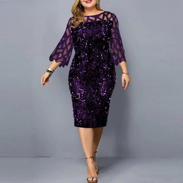 Vestido de festa Plus size